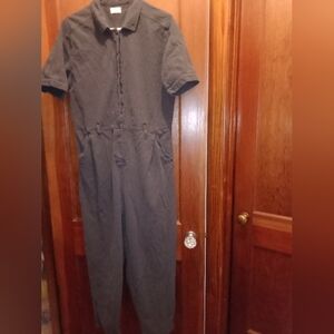 Poetry cotton jumpsuit in slate, US10